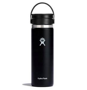 Hydro Flask Butelka termiczna 20 Oz Wide Mouth Flex Sip Lid (591 ml) - black 4