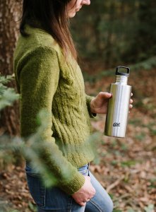 Butelka Esbit Sculptor Drinking Bottle 1L - steel 5