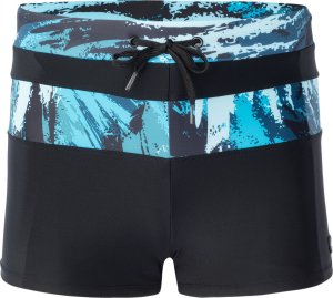 Męskie Bokserki Kąpielowe Tahu  black/sea print rozmiar XXL 1