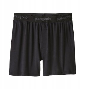Bokserki termoaktywne Patagonia Essential Boxers - black 1