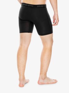 Bokserki termoaktywne Patagonia Essential Boxer Briefs 6 in - black 4