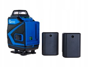 Laser krzyżowy 360° 4D + 2xAKU + walizka + akcesoria (4) 5