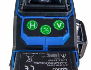 Laser krzyżowy 360° 4D + 2xAKU + walizka + akcesoria (4) 6