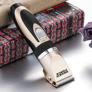 MOCNA Maszynka do strzyżenia PSÓW PSA zwierząt bezprzewodowa CICHA zestaw 7