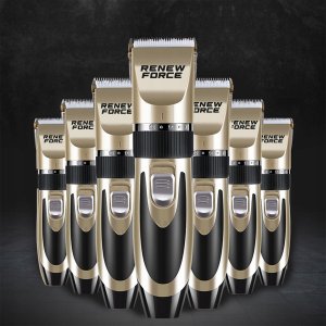 MOCNA Maszynka do strzyżenia PSÓW PSA zwierząt bezprzewodowa CICHA zestaw 9