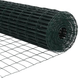 vidaXL Ogrodzenie Euro z 13 słupkami flanzowanymi 1.2x25 m ze stali ocynkowanej 5