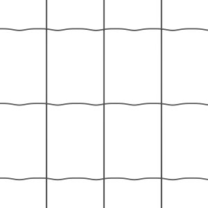 vidaXL Ogrodzenie Euro z 7 słupkami z flanszą 0.6x10 m ze stali ocynkowanej 3