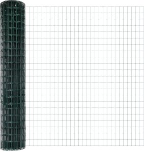 vidaXL vidaXL Euro Fence Zielone 1.6x10 m Stal 2