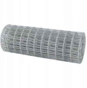vidaXL Ogrodzenie Euro 0.6x10 m Stal ocynkowana 2