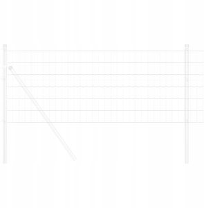 vidaXL Ogrodzenie Euro 0.6x10 m Stal ocynkowana 3