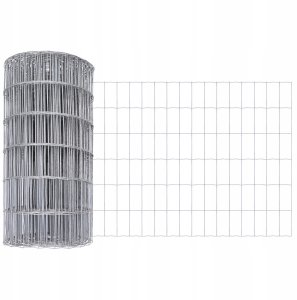 vidaXL Ogrodzenie Euro 0.6x10 m Stal ocynkowana 4