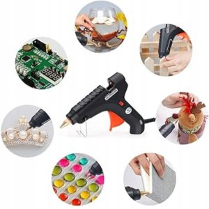 Hot glue sticks 11.2 mm x 200 mm, red, 5 pcs. 5