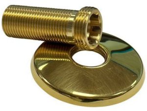 TILG.STK 60mm roset Ø70mm - Poleret 1