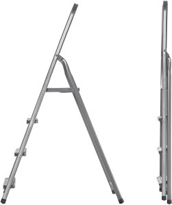 Drabina Stalowa 4 Stopniowa Domowa Drabinka Składana Stopnie Solidna 125kg 10