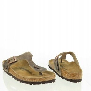 Birkenstock Gizeh LEOI 943811 Brązowe 39 1