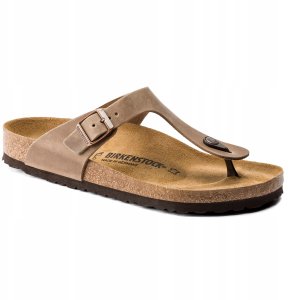 Birkenstock Gizeh LEOI 943811 Brązowe 41 1