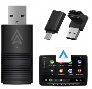 Bezprzewodowy Adapter Mini USB 2w1 TB NANO do Apple CarPlay / Android Auto 2