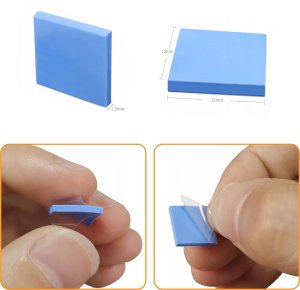 Rosfix TERMOPAD THERMOPAD 100SZT 12x12x1.5MM 10W/mK TAŚMA TERMOPRZEWODZĄCA 5