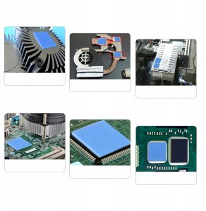 Rosfix TERMOPAD THERMOPAD 100SZT 12x12x1.5MM 10W/mK TAŚMA TERMOPRZEWODZĄCA 8