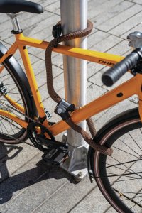 ABUS Infinity Loop 140 cm 1806/140 orange 2