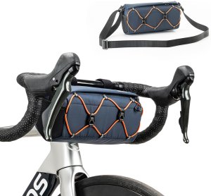 RockBros Torba rowerowa mocowana na kierownicę 2.2 l - niebieska 2