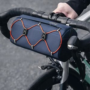 RockBros Torba rowerowa mocowana na kierownicę 2.2 l - niebieska 4
