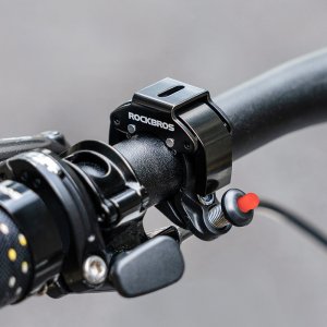 Dzwonek rowerowy w kształcie litery C - czarny Dzwonek rowerowy w kształcie litery C - czarny 5