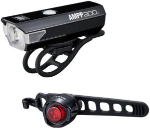 Zestaw lampek Cateye Ampp200 i Orb, 200 lm, USB 2
