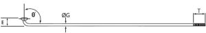 Cn Spoke Szprychy CNSPOKE STD14 2.0-2.0-2.0 stal nierdzewna 166mm czarne + nyple 144szt. 2