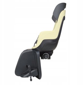 Bobike Maxi GO RS - bicycle seat mounted on a luggage rack with adjustable back Lemon Sorbet 3