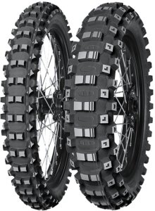 Opona cross/enduro MITAS 70/100-17 TT 40M TERRA FORCE-MX MH Przód NHS red & green stripe 1