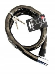 Zamek rowerowy Spencer 22 x 120 cm pancerz 1