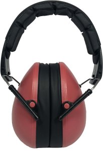 Słuchawki ochronne nauszniki wygłuszające dzieci czerwony 3lata+ BANZ 3
