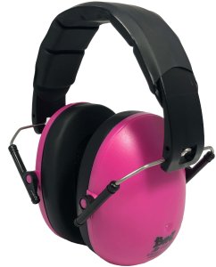 Słuchawki ochronne nauszniki wygłuszające dzieci magenta 3lata+ BANZ 2