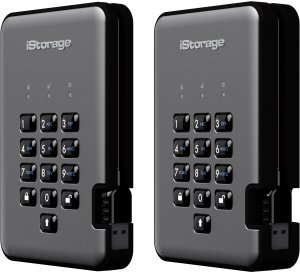 Dysk zewnętrzny HDD iStorage iStorage diskAshur PRO2 2 TB USB Typu-A 3.2 Gen 1 (3.1 Gen 1) Czarny, Grafitowy 5