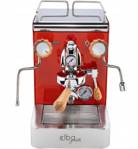 Elba Gentile verkehrsrot RAL3020 Siebträgermaschine 2