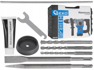 Młotowiertarka – młot udarowy 1010W 4J SDS+ /walizka/ (3) 12