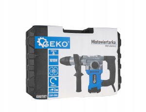 Młotowiertarka – młot udarowy 1010W 4J SDS+ /walizka/ (3) 15