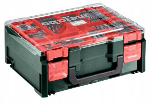 Zestaw narzędzi In Win METABO.SB 18 L Mobile workshop + 2 Li-Ion batteries 18V/2.0 Ah with charger SC 30 + 74 elements 4