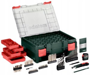 Zestaw narzędzi In Win METABO.SB 18 L Mobile workshop + 2 Li-Ion batteries 18V/2.0 Ah with charger SC 30 + 74 elements 5