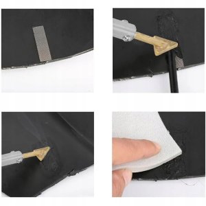 LUTOWNICA ŻELAZKO DO PLASTIKU RED ODYSSEYA 100W ZESTAW+ZSZYWACZ 200 ZSZYWEK 11