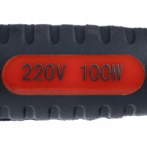 LUTOWNICA ŻELAZKO DO PLASTIKU RED ODYSSEYA 100W ZESTAW+ZSZYWACZ 200 ZSZYWEK 4