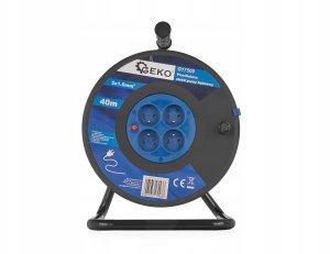 Przedłużacz elektryczny bębnowy 3x1.5mm2 40m (1) 2
