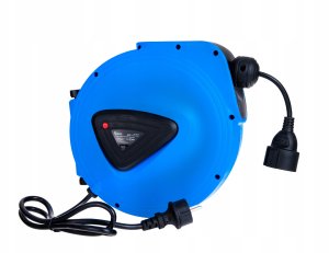 Przedłużacz elektryczny ze zwijakiem automatycznym 15m + 1,5m (4) 11