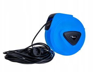 Przedłużacz elektryczny ze zwijakiem automatycznym 15m + 1,5m (4) 3