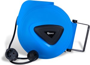 Przedłużacz elektryczny ze zwijakiem automatycznym 15m + 1,5m (4) 4