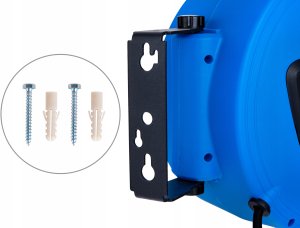 Przedłużacz elektryczny ze zwijakiem automatycznym 15m + 1,5m (4) 7