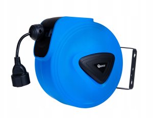 Przedłużacz elektryczny ze zwijakiem automatycznym 15m + 1,5m (4) 8