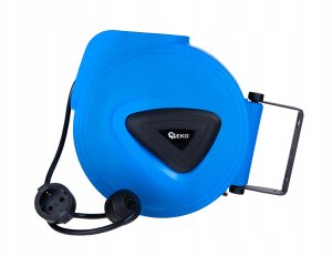 Przedłużacz elektryczny ze zwijakiem automatycznym 15m + 1,5m (4) 9