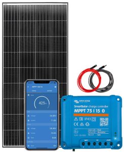Zestaw solarny 200W 12V Victron Energy MPPT BT 1
